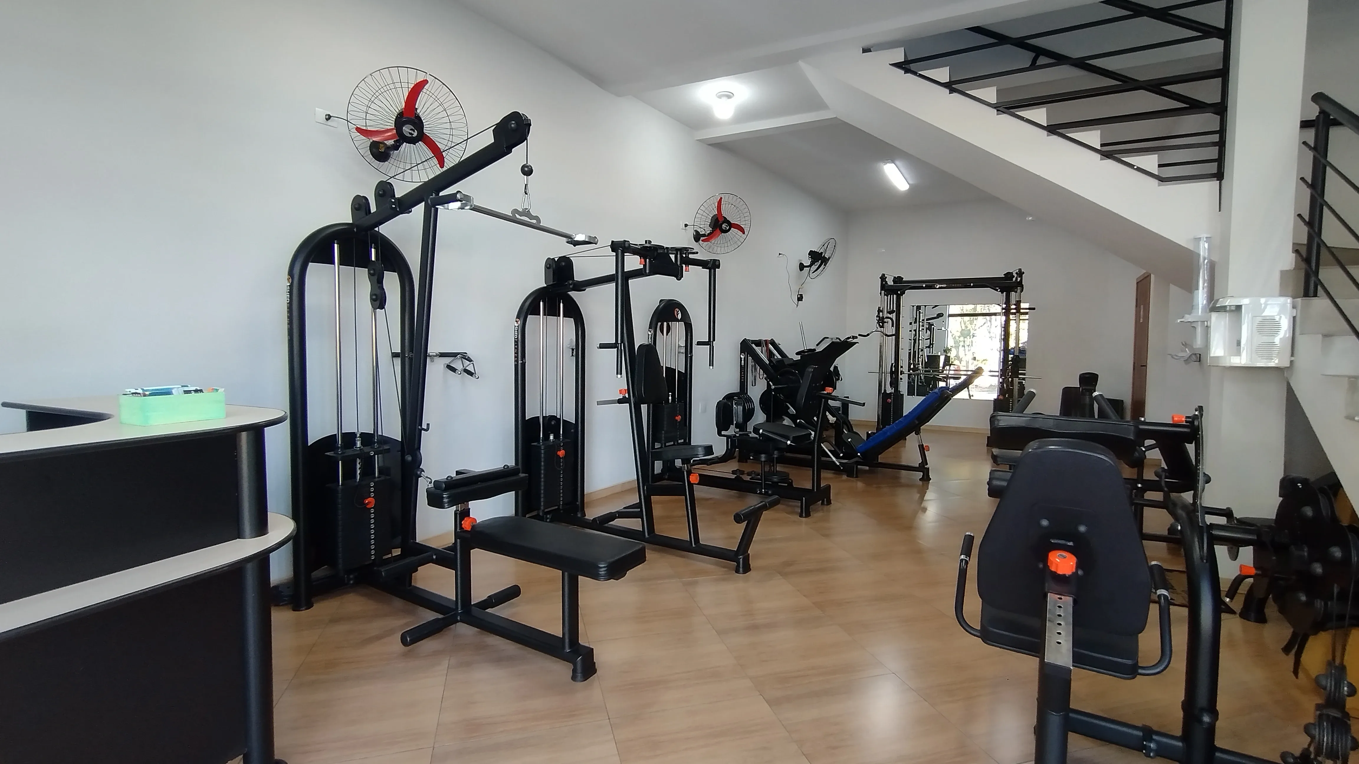 Espaço para musculação